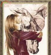 Zolotoe Runo SV-016 Girl With Horse