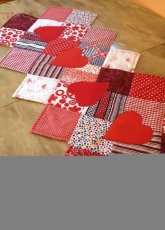 St Valentine table runner
