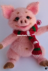 Elstam - Elena Barybina - Piglet Ponchik - Russian