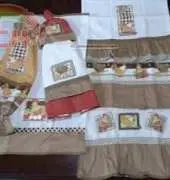 Conjunto de cozinha galinha