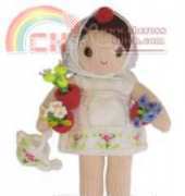 Handmadeawards: Gardener Girly Doll And Her Flowers