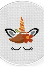 Daily Cross Stitch - Autumn Unicorn