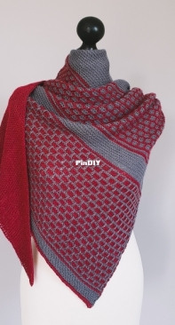 Slip Slip Brick Shawl by Julia-Maria Hegenbart-English,German-Free