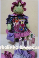 Stelinha Bonecas - Maristela Camatti - Seamstress Turtle - Portuguese