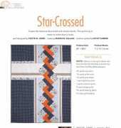 Yvette M.Jones-Star-Crossed-Free Quilt Pattern