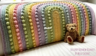 Melanie Poulter - Lollipop Rainbow Blanket