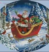 Dimensions - The Gold Collection 8664 Santas Sleigh XSD