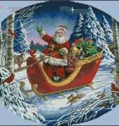 Dimensions - The Gold Collection 8664 Santas Sleigh XSD