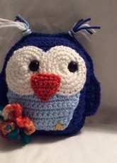 Lisa Kingsley Designs - Lisa Kingsley - Hootie Hoo the Blue Owl -Free