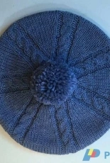 Cable Stitch Tam by Linda Browning aka tinyknit Workbasket Magazine-Free