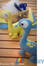 Karin Montone - Felting Dinosaur Long Neck  - Free