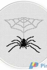 Daily Cross Stitch - Spiders Lair