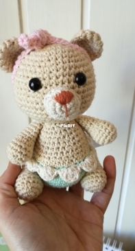 my little bear with diaper