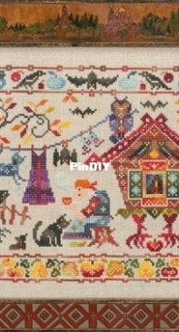 Owl Forest Embroidery - October Mood - XSD