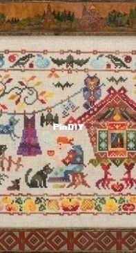 Owl Forest Embroidery - October Mood - XSD