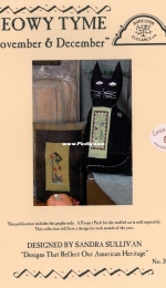 Homespun Elegance 209 Meowy Tyme - November & December