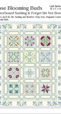 Pam Bono - Designs by Susan Clark -Those Blooming Buds