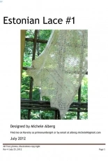 Estonian Shawl #1 by Michele Alberg -Free