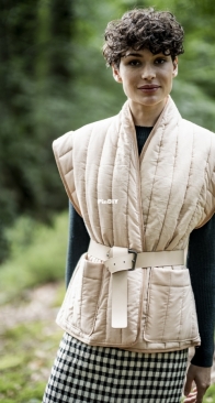 Fibre Mood - Irma Puffer Vest - Size XS - XXXL