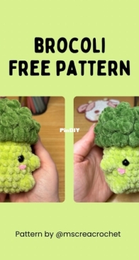 Mscreacrochet - Broccoli Plush - Free