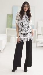 Lion Brand  - Teresa Chorzepa – L50279 - Key West Circle Top - Free