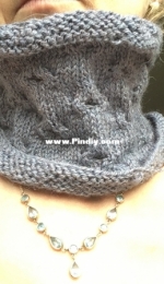 Blueberry cowl by Ruth Dorrington-Free