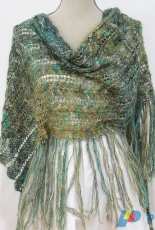 Cornwall Yarn Shop-Chevrons + Fringe Shawl by Gail Parrinello-Free