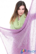 Mary Gales Square Shawl by Adele Cutten /Be Sweet-Free