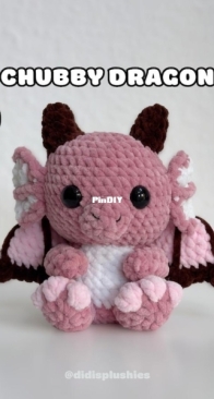 Didis Plushies - Didi - Chubby Dragon