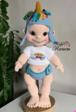 Hobi Hanem - Özge Nalbantoglu - Tontis Unicorn Clothes  - Turkish