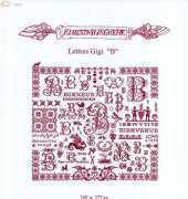 K&V 2007-B - Gigi R Les Belles Lettres de Gigi - Lettre B