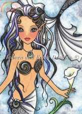 HAED - HAENTQS 5403 QS Onyx Swirl Mermaid by Nadia Tate