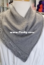 Silver Chains Cowl by Jenn Hendrix