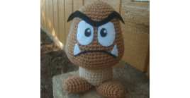 Wolf Dreamer off the Hook - Linda Potts - Mario Brothers Goomba - Free
