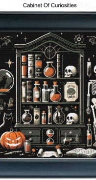 PandoraXstitch - Cabinet Of Curiosities by Pandora