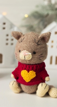 Fox and Dog Patterns - Olga Krylova - Waffle the kitten