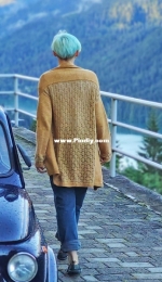 Senape Cardigan by Kuki Knits - FREE