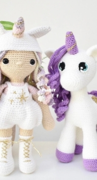 When Crafting is Life - Christine Marvill - Stella the Unicorn Girl and Stella the Unicorn