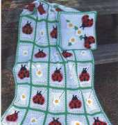 Maggies Crochet - Maggie Weldon PA273 Ladybug Afghan and Pillow