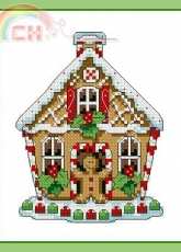 Dimensions 70-08917 Gingerbread House Ornament