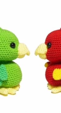 AGAmigurumi - Agata - Parrot