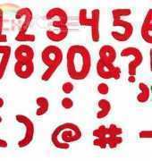 Jenny R. Brown - Numbers & Punctuation Crochet Motifs