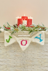 Red Heart - LW5794 JOY Banner - free