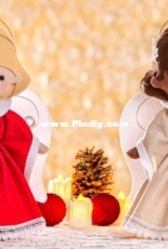 Anjos de Natal , Felt, Fernada Lacerda, Eduk, Portuguese