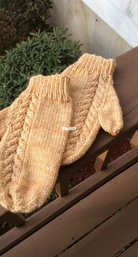 Latu Mittens by Fiona Stevenson-Free