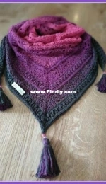 Crochet Wench - Colleen O Neill - Endlessly Elegant Shawl - Free