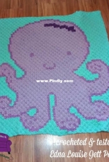 Crochet Couch - Kim Latshaw - Octopus Baby Afghan