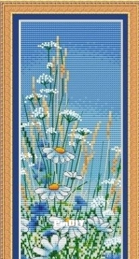 Chamomile Panel by Alena Koshkina
