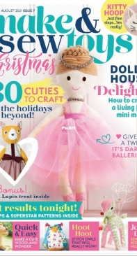 Make & Sew Toys Issue 7 August 2021