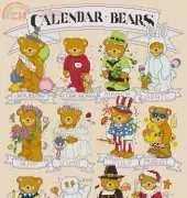 Design Works 1043  Calendar Bears PCS